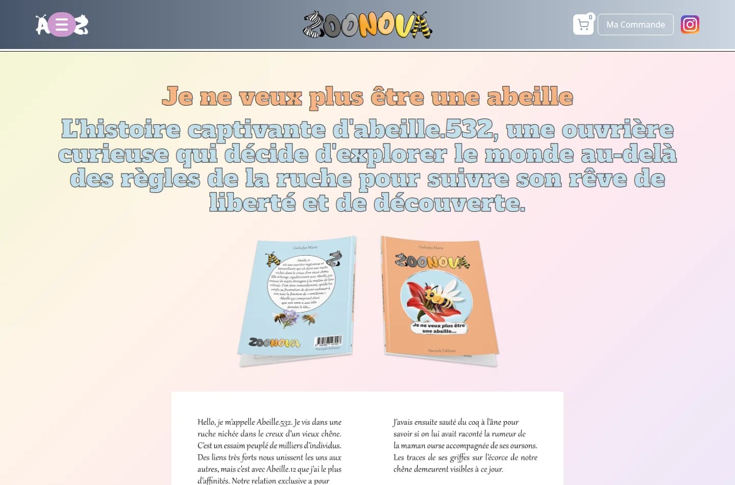 Zoonova - Plateforme e-commerce - Visuel 2